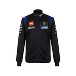 VR 46 Homme Réplique Monster Energy Yamaha 2022 Sweat capuche, Noir, XXL EU