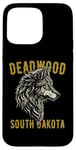 iPhone 15 Pro Max Deadwood South Dakota USA Wolf Style Case