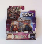 Marvel Minimates Series 57 Guardians Of The Galaxy Star-Lord and Ronan - NEW