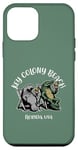 Coque pour iPhone 12 mini Key Colony Beach Florida USA Motif crocodile lamantin amusant