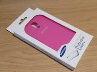 Genuine Original Samsung I9505 Galaxy S4 Pink Protective Cover Retail Packed