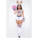 Space Lola Bunny Cosplay Kostym Rabbit Bunny Jam