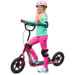 Kids Push Scooter Stunt Bike BMX Teens Ride On Brakes Kick Stand Red 5-12 Years