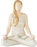 More Than Words Figurine Ornament Enlightenment Yoga Pose Gift Boxed New