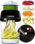 Vegetable Slicer Spiralizer for Vegetables - 4 in 1 Vegetable Spiralizer Spiral