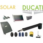 M-e - Kit Motorisation - ducati home-automation HC812-400 solar mono - automatisme de portail - Max 1 vantail de 3,5m de long max 350kg