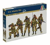 U.S.Infantry 90s Modern Figurine Plastique Kit 1:72 Model Italeri