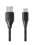 Forever Core - Fast Charge microUSB synkronointi-/latauskaapeli (3A), 1,5 m