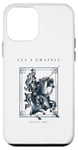 Coque pour iPhone 12 mini Let's Grapple White Knight, Jiu-Jitsu, MMA, Lutte, Combat