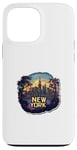 iPhone 13 Pro Max New York City Skyline Big Apple Manhattan Tourist Vacation Case