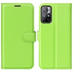 Xiaomi Poco M4 Pro 5G      Pu Wallet Case    [Green]