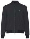 Knowledge Cotton Apparel Men's Nordenvind Light Shell Bomber Jacket Black Jet, M