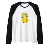 Marvel Avengers Thanos Infinity Gauntlet Raglan Baseball Tee