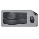 Logitech Lift Souris Ergonomique Verticale+ Clavier Ergonomique sans Fil+Studio Series, Large Tapis de Bureau Multifonctionnel