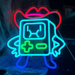 DWOOKE Gamer Neon Sign,Neon Light Sign for Gamer Room Decor,USB Powered Gaming Neon Signs for Boys Bedroom Decor,LED Game Neon Sign Gaming Wall Decor Game Zone Teens Kids Gamer Gifts