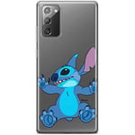 ERT GROUP mobile phone case for Samsung GALAXY NOTE 20 original and officially Licensed Disney pattern Stitch 021 optimally adapted to the shape of the mobile phone, partially transparent