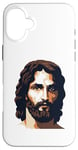 Coque pour iPhone 16 Plus Jésus est le Fils de Dieu. Chrétien, Évangile, Foi, Religieux