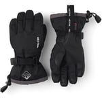 Hansker, Hestra, Gauntlet CZone Jr, Black/graphite-4-5 år