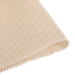 Beige Speaker Mesh Grill Stereo Fabric Cloth Dustproof 50cm x 160cm 20" x 63"