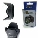 Lens Hood Universal 52mm black for Nikon 50 mm 1.4 AF D; 50 mm 1.8 AF D