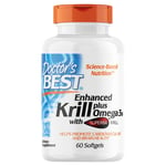 Doctors Best Enhanced Krill plus Omega3 with Superba Krill - 60 Softge