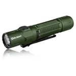 OLIGHT Warrior 3S Lampe Torche Led Puissante 2300 Lumens 300M Rechargeable Tactique IPX8 avec Capteur de Proximité Double Interrupteur Charge USB Pour Camping Randonnée Urgence (Vert)