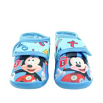 Disney Chausson Mickey Garçon, Bleu, 22 EU