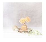 Pottery Diffuser & Flower, Pomegranate Noir, artificial flowers, reed diffuser