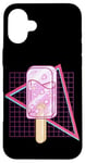 Coque pour iPhone 16 Plus Sakura Ice Drop Popsicle Kawaii Esthétique Pop Art