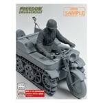 Freedom Model Kits - Wwii Us Airborne Ketten Driver 1944maquette Figurine Wwii Us Airborne Ketten Driver 1944 |Freedom Model Kits|616004| 1:16 Maquette Char Promo Figurine Miniature