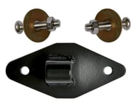 Latin Percussion Side plate Conga Rhombus - CP636 CP640 - Santana WBS220 Fiberglass black, powder coating, CP636SP