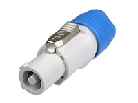 Neutrik Ntr-Nac3fcb, Blå, Grå, Polyamid, Polyoximetylen (Pom), Zink Stål, Ul, Vde, Electroswiss, Ul 94 Hb, Ip 20, En/Iec 61984, Iec 68-2-20, 26 Mm, 73 Mm, 26 Mm