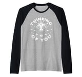 Thinking Of You Voodoo Doll Raglan Baseball Tee