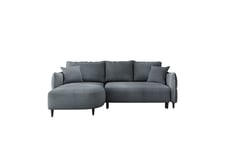 Sycylia Sofa med Divan 3-seter - Grå sjeselong