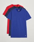 Polo Ralph Lauren 3-Pack Crew Neck T-Shirt Blue/Navy/Red