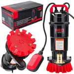 Sadevesipumppu, kelluva, Red Technic, 8000 l/h