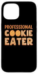 Coque pour iPhone 15 Professional Cookie Eater Biscuits de pain d'épice