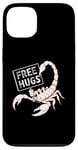 Coque pour iPhone 13 Vintage Scorpion Free Hugs Funny Daddy Hugs Design Hugs Meme