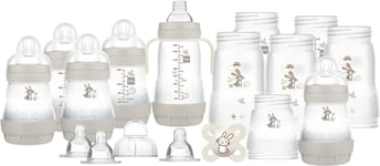 MAM Easy Start Self Sterilising Anti Colic Starter Set, Newborn Bottle Set and