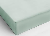 BIANCHERIAWEB Drap Housse pour lit Double en Flanelle de Coton - 100% fabriqué en Italie - Lavable en Machine - pour lit Double 180 x 200 cm