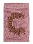 Smallstuff Knitted Letter C, Rose Rosa