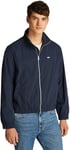 Tommy Jeans TJM Essential Jacket EXT DM0DM20655 Veste Coupe-Vent, Blue (Dark Night Navy), XXL Homme