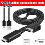 Adapter Audio Video Converter Cable PS2 To HDMI-compatibale PS2/PS1 to HDMI