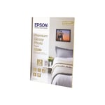 Epson Premium Glossy Photo Paper - fotopapper - blank - 40 ark - 100 x 150 mm