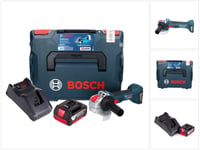 Bosch GWX 18V-7 Professional kulmahiomakone 18 V 125 mm X-LOCK + 1x akku 5,0 Ah + L-Boxx - ilman laturia