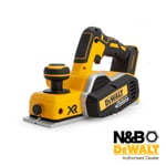 DeWalt DCP580N-XJ 18v XR 82mm Cordless Brushless Planer Body Only