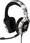 Mythics Casque Gaming Filaire Ares Camo Pour Ps4, Ps5, Switch Et Xbox - Microphone 45° Câble 1,5 M - Prise Jack 3,5 Mm - Motif Camouflage[YIN141414]