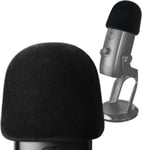 Bonnette Anti-Vent En Mousse Floquée Pour Les Microphones À Condensateur Blue Yeti X