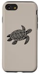 Coque pour iPhone SE (2020) / 7 / 8 Plongez dans l'océan, l'amour, la tortue de mer et les amateurs de nature