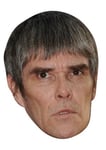 FoxyPrinting Ian Brown Stone Roses Celebrity Cardboard Party Face Mask Fancy Dress